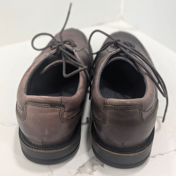 New Abeo Bio Shoes Brown Oxford Lace Up Leather Dress Casual Comfort Size 9 Walk main image 11